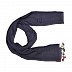 Designer Party Wear Striped Liner Stole With Fringe's - Purple Designer Party Wear Striped Liner Stole With Fringe's - Purple